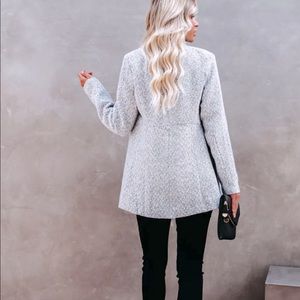 NWT Open front Tayshia pocketed coat